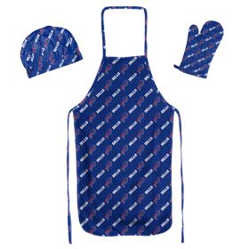 Bills 3PC Set - Apron; Mitt; Hat