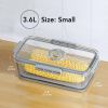 Joybos® Seal Timer Food Container 3pcs ( yellow )