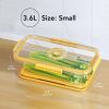 Joybos® Seal Timer Food Container 3pcs ( yellow )