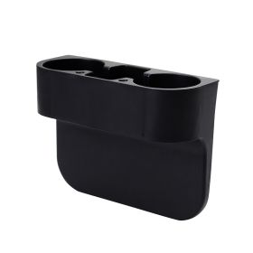 Multifunctional Car Three-in-one Cup Holder (Color: BLACK)