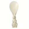 1pc Cute Rabbit Non-Stick Rice Scoop; Bunny Shape Standable Rice Scooper; Household Rice Cooker Rice Spoon; Cartoon Rice Spoon