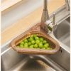 1pcKitchen Sink Drain Basket Swan Drain Basket Multi-Functional Hanging Filtering Draining Rack Sponge Holder Shelf Baskets Kitchen Sink Filter